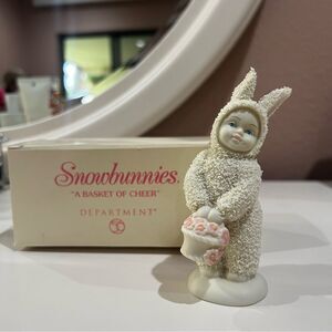 Snowbunnies “A Basket of Cheer”